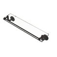 thumbnail image 2 of Remi Collection Glass Vanity Shelf with Gallery Rail - Oil Rubbed Bronze / 22 Inch, 2 of 7