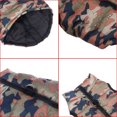 thumbnail image 5 of Ropa para mascotas, abrigo para perros pequeños a prueba de viento, chaqueta cálida de invierno para cachorros con cremallera, chaleco a prueba de nieve para perros con anillo en D, disfraz de algodón, 5 of 5