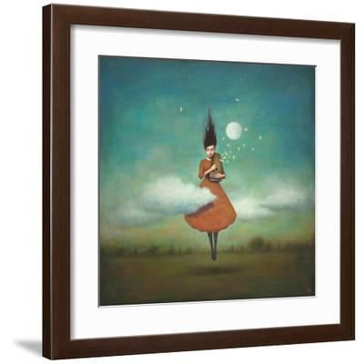 High Notes for Low Clouds, Figurative Framed Art Print Wall Art by Duy Huynh