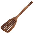 thumbnail image 1 of Brown Wooden Cooking Spatula for Frying Kitchen Utensil Long Handle, 1 of 1