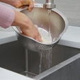 thumbnail image 2 of Joyce Chen Stainless Steel Rice Strainer Bowl Rice Washer Colander, 2 of 6