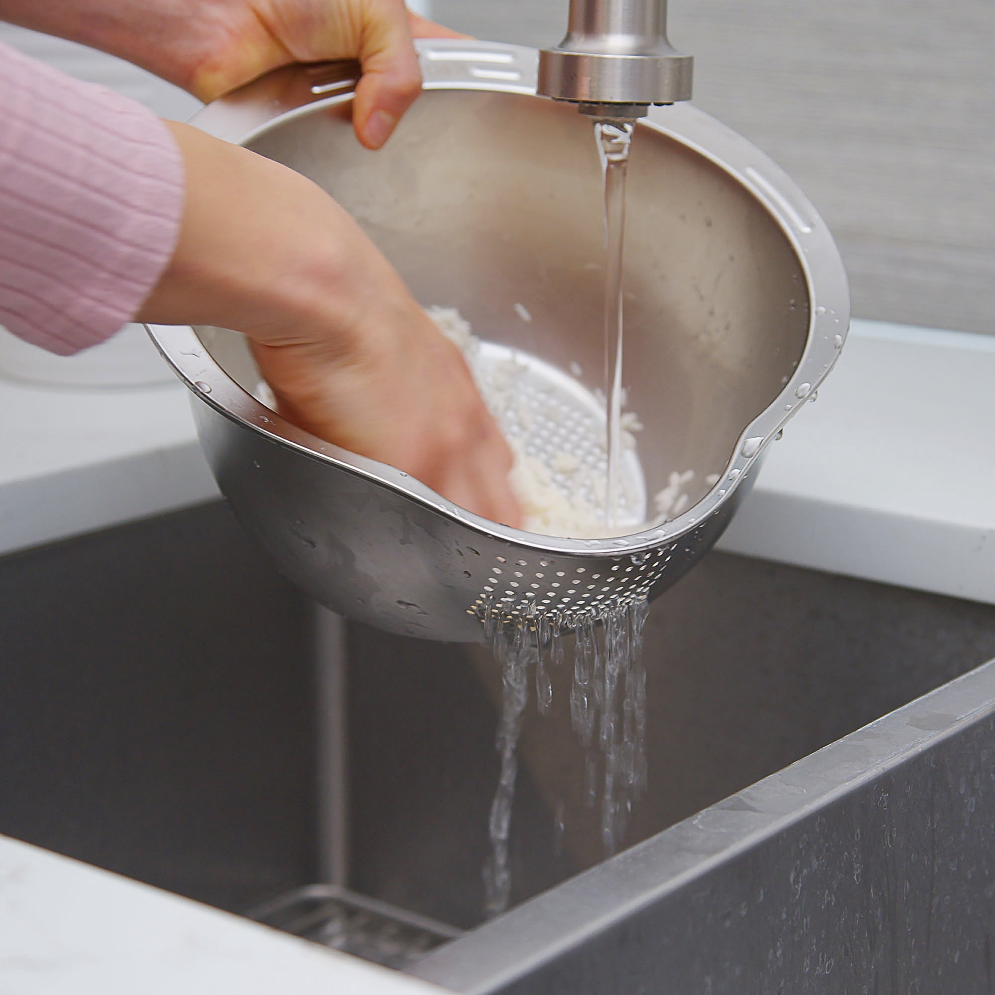 Joyce Chen Rice Washer, Colander, and Strainer