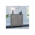 thumbnail image 2 of Bush Furniture Cabot Small - Armoire - 2 Portes - Gris Moderne, 2 of 7