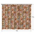 thumbnail image 5 of Patchwork Chicken Pattern Shower Curtain 84"x72" ,Bathroom Decorative Shower Curtains Set with 12 Hooks,Modern Waterproof Washable Shower Curtain, 5 of 6
