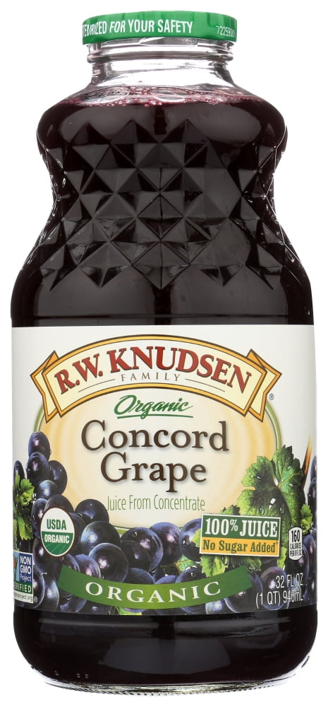 R.W. Knudsen Family Rw Knudsen Juice, Organic Concord Grape, 32 Fl. Oz