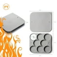 thumbnail image 6 of Outset Silicone Burger Press and Storage Tray With Lid, 8 Burger Capacity, 6 of 8