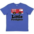 thumbnail image 3 of Inktastic Little Firefighter Fire Engine Youth T-Shirt, 3 of 5