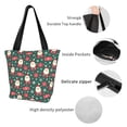 thumbnail image 4 of Disketp Santa Claus Bolsa de Hombro Casual para Mujer, Bolso Cruzado para Compras, Viajes y Uso Diario, 4 of 6