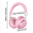thumbnail image 3 of Back to School Supplies Sale Bluetooth Headphones Wireless Earbuds Over Ear Bluetooth Wireless Headphones Long Battery Life HiFi Noise Reduction Foldable Lightweight Headset With Deep Bass Clearance, 3 of 8