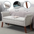 thumbnail image 4 of Convenience Concepts Designs4Comfort Garbo Entryway Storage Bench, 4 of 7