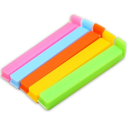 

5pcs Strong Food Sealed Clips Plastic Sealing Clips Snack Bag Helper Color Random