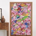 thumbnail image 4 of Play Kirby Door Curtain Drape Split Doorway Curtain Room Window Hallway Closet Privacy Partition Curtain Kitchen Door Decoration 34x56in, 4 of 7