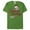 Kelly Green, variant on Men's Marvel Christmas Guardians of the Galaxy Rocket Seasons  Graphic Tee Kelly Green Small