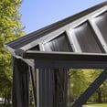 thumbnail image 4 of Sojag Dakota 10 x 10 Feet Aluminum Gazebo with Nylon Mosquito Netting, Brown, 4 of 5