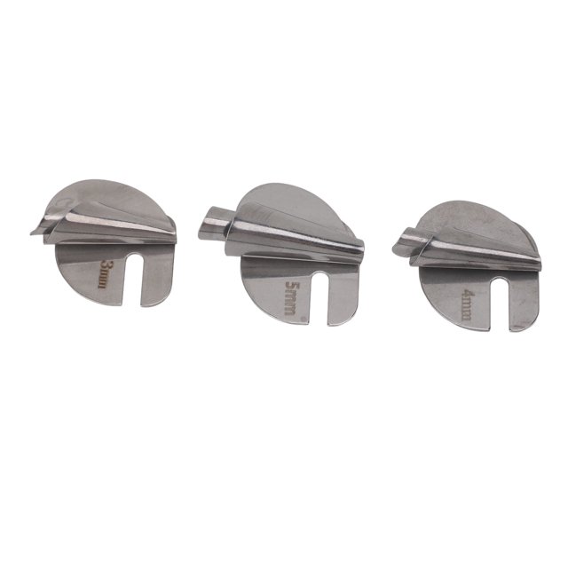 Accesorio Para Dobladillo Enrollado ANGGREK 3 Piezas 3 Mm 4 Mm 5 Mm