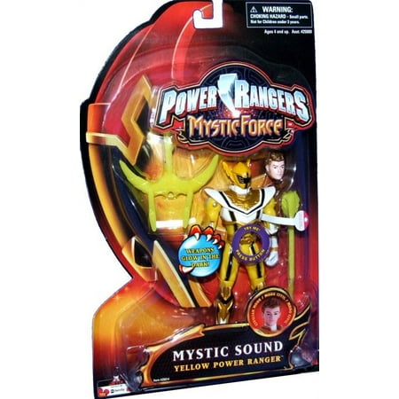 Power Rangers Mystic Force Mystic Sound Yellow Power Ranger Action Figure