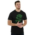 thumbnail image 4 of St Patricks Day Irish Leprechaun Men's Graphic T Shirt Tees Brisco Brands X, 4 of 5