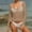 Beige, variant on Pitauce Womens Crochet Crop Top See Through Knit Beach Swimsuit Cover Up Long Sleeve Hollow Out Bikini Bathing Suit Cover Ups