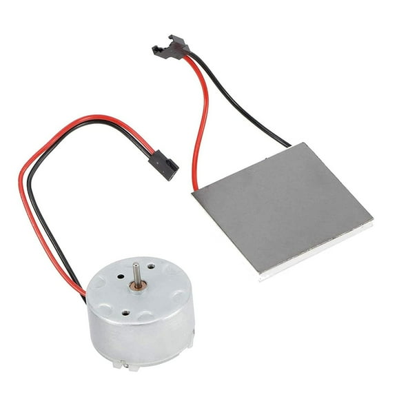 Anckoeil Fireplace Fan Accessories Motor and Power Generation Sheet Fireplace Fan Electric Generator Motor Accessories Set Fireplace Fan Accessory for Heat Powered