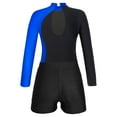 thumbnail image 5 of inhzoy Girls Long Sleeve Glitter Gymnastics Leotards with Shorts Outfits, 5 of 5