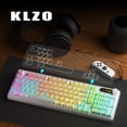 thumbnail image 5 of Tri-Mode Wireless Mechanical Silent Keyboard - Bluetooth/2.4G/Type-C, Smart Knob, Side Gradient Color, 5 of 14