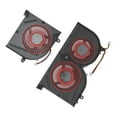thumbnail image 4 of Ventilador de refrigeración para CPU y GPU Bling Bling para computadora portátil MSI GS63VR GS63 GS73 GS73VR MS 17B1 4 pines, 4 of 12