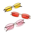 thumbnail image 3 of de sol unisex para hombres y mujeres, de lentes para traspnte amarillo Macarena Gafas de sol de mujer de moda, 3 of 8