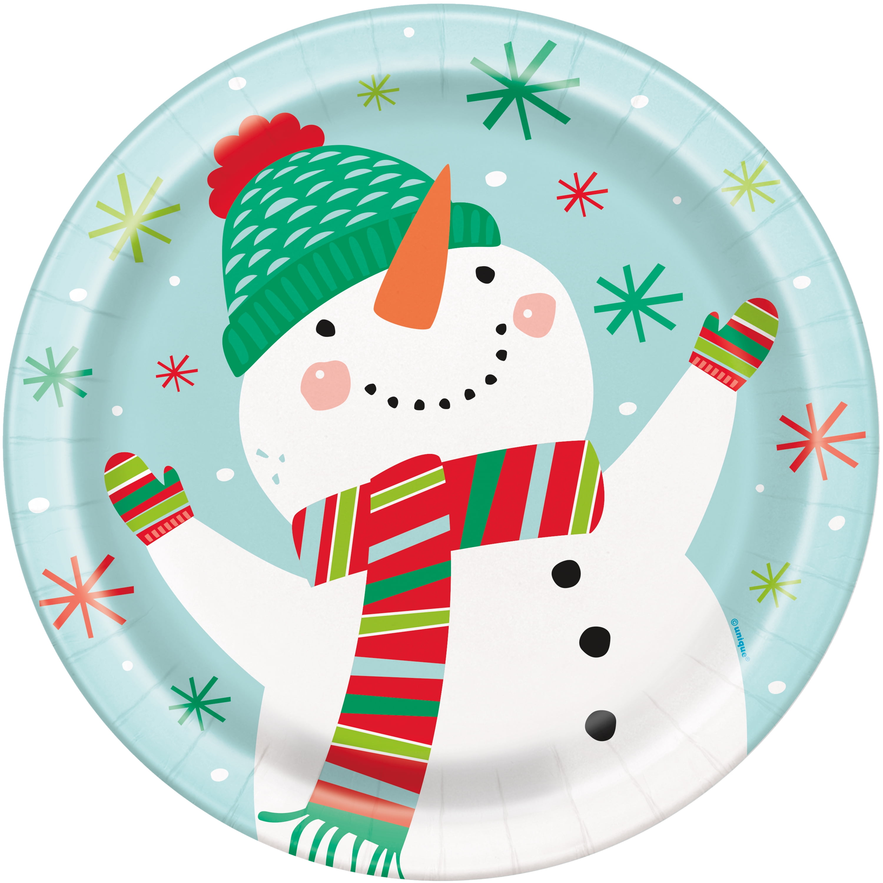 Walmart christmas paper plates Clearance
