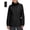 BLACK, variant on Women's Packable Rain Jacket Windbreaker Waterproof Lightweight Rain Coat with Hood for Golf Cycling Hiking Pale Aqua XL
