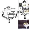 thumbnail image 3 of Bamboohart Family Tree Frame Collage Pictures Collage Photo Wall Mount Decor Wedding Black, 3 of 6
