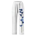 thumbnail image 4 of WILLBEST Pantalones Casuales para Mujer, Moda de Primavera y Verano, Pantalones Casuales Estampados, Pantalones Casuales con Bolsillos para Comodidad y Estilo Diario. Extra Grande, 4 of 4