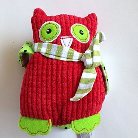 Red Yuletide Owl 5.5 by Mary Meyer