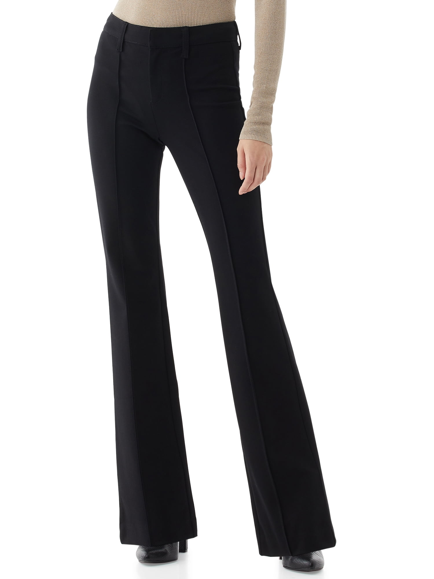 Scoop Scoop Women's Ponte Flared Trousers