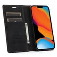 thumbnail image 5 of Case for iPhone 15 Plus Card Slots Holder Wallet Case, Premium PU Leather + Soft Silicone Shockproof Magnetic Closure Flip Folio Cover with Kickstand Protective Case, Black, 5 of 10