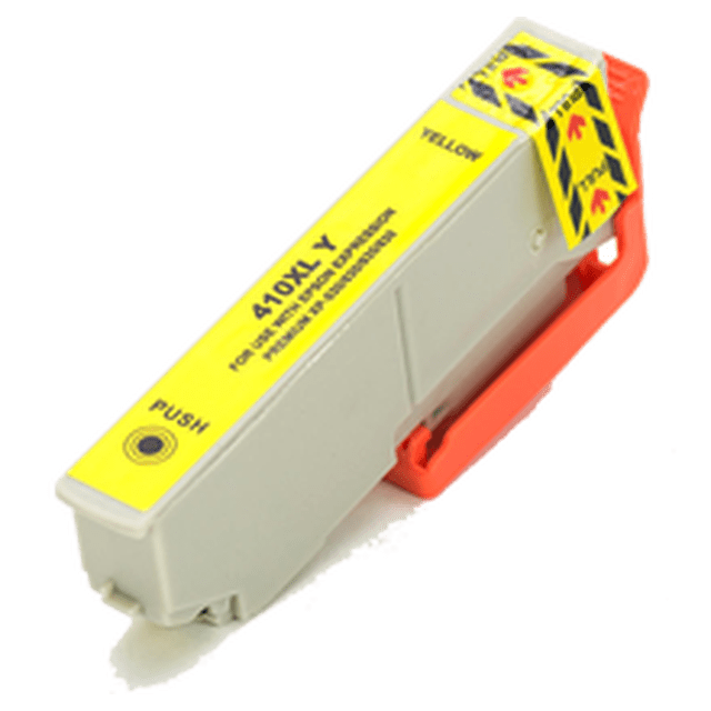 Zoomtoner Compatible EPSON T410XL420 (410TG) Cartouche d'Encre à Haut Rendement Jaune pour EPSON Expression Premium XP-630 Petit-en-un