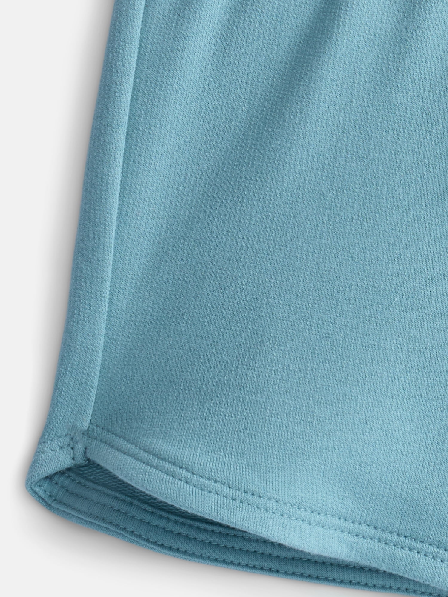 Wonder Nation Toddler Girls Dolphin Hem Solid Shorts, Sizes 18M-5T