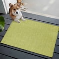 thumbnail image 4 of Vintage Fruit Green Large Area Rugs for Bedroom Living Room, Soft Non Slip Carpet Bedside Rug, Farmhouse Retro Solid Color Linen Texture Rectangular Floor Cover Kitchen Accent Rug 2'x3' for Office, 4 of 9