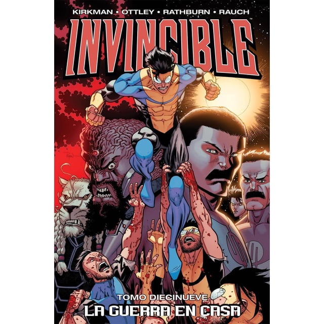 Invincible 19 La Guerra En Casa Blanco