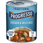 Progresso Traditional, Chicken and Wild Rice Soup, Gluten Free, 19 oz