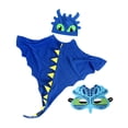 thumbnail image 3 of Capa de Disfraces Salvador de Dragón con Sombrero Accesorios Cosplay 2 Uds, 3 of 10