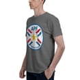 thumbnail image 4 of Paraguay National Football Team T-Shirt à Manches Courtes Basique pour Hommes Fashion Deep Heather Grand, 4 of 5