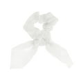 thumbnail image 4 of Unique Bargains 1 Pc Solid Rabbit Ears Scrunchies White, 4 of 5