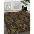 thumbnail image 3 of Ahgly Company Machine Washable Indoor Square Transitional Oak Brown Area Rugs, 8' Square, 3 of 7