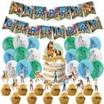 thumbnail image 1 of Kit de globos de látex para fiesta de cumpleaños, 32 globos, 1 of 4