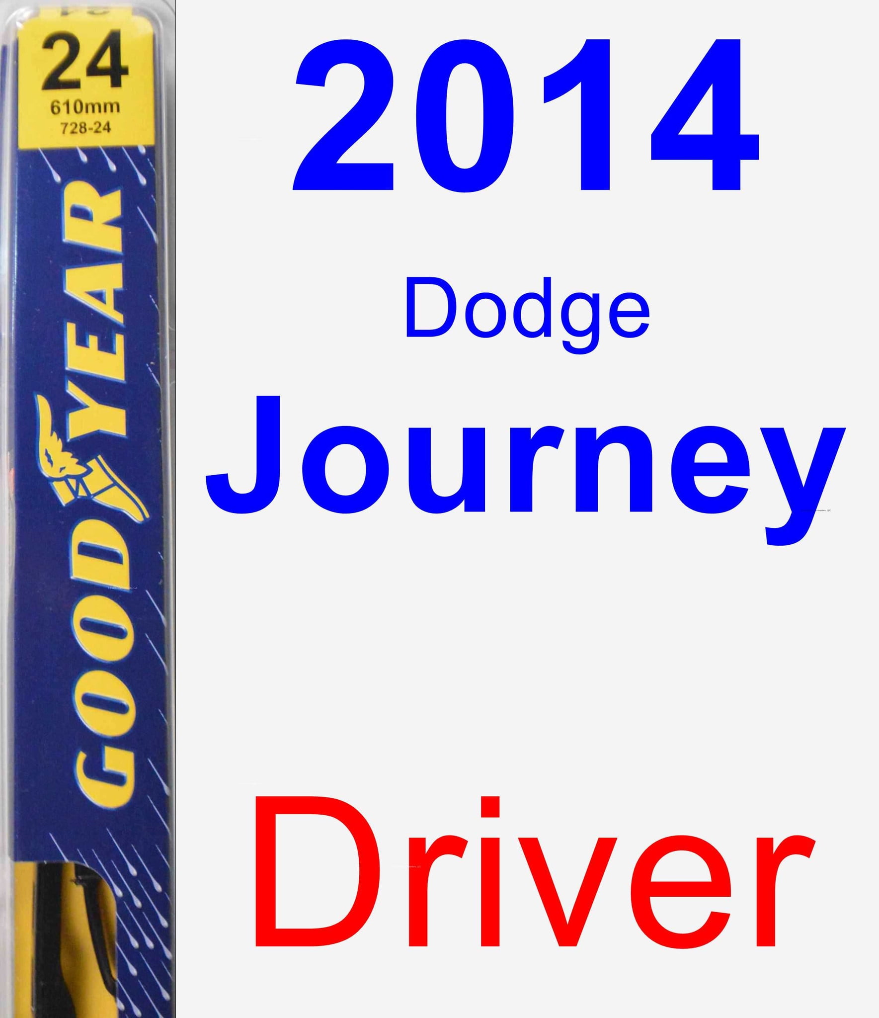 2014 Dodge Journey Driver Wiper Blade Premium