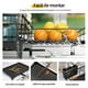 thumbnail image 4 of Escalable Escurridor de Trastes Acero Inoxidable, Sistema de Drenaje Automático, Ancho ajustable 32-56.9cm,Pies de extensión ajustables profundo 42-54cm,Escurridor de Platos,Apto a Cocina(Nivel), 4 of 9