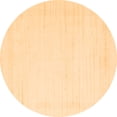 thumbnail image 1 of Ahgly Company Indoor Round Solid Orange Modern Area Rugs, 4' Round, 1 of 1