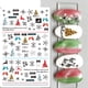 thumbnail image 1 of Pegatinas 3D de dibujos animados de Papá Noel para decoración de uñas, deslizadores de uñas de invierno, decoración de manicura DIY, alce, copo de nieve, pingüino, árbol de nieve, NLF889, 1 of 4
