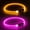 Pink+Orange, variant on Miaocao 2 Packs Light Up Dog Collar, LED Dog Collar, USB Rechargeable Dog Lights for Night Walking, Adjustable Glow in The Dark Collars for Small Medium Large Dogs, Waterproof Safety Pets Lights