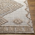 thumbnail image 4 of Mark&Day Area Rugs, 6x9 Liscomb Global Gray Area Rug, Grey Beige Brown Carpet for Living Room, Bedroom or Kitchen (6'7" x 9'), 4 of 4